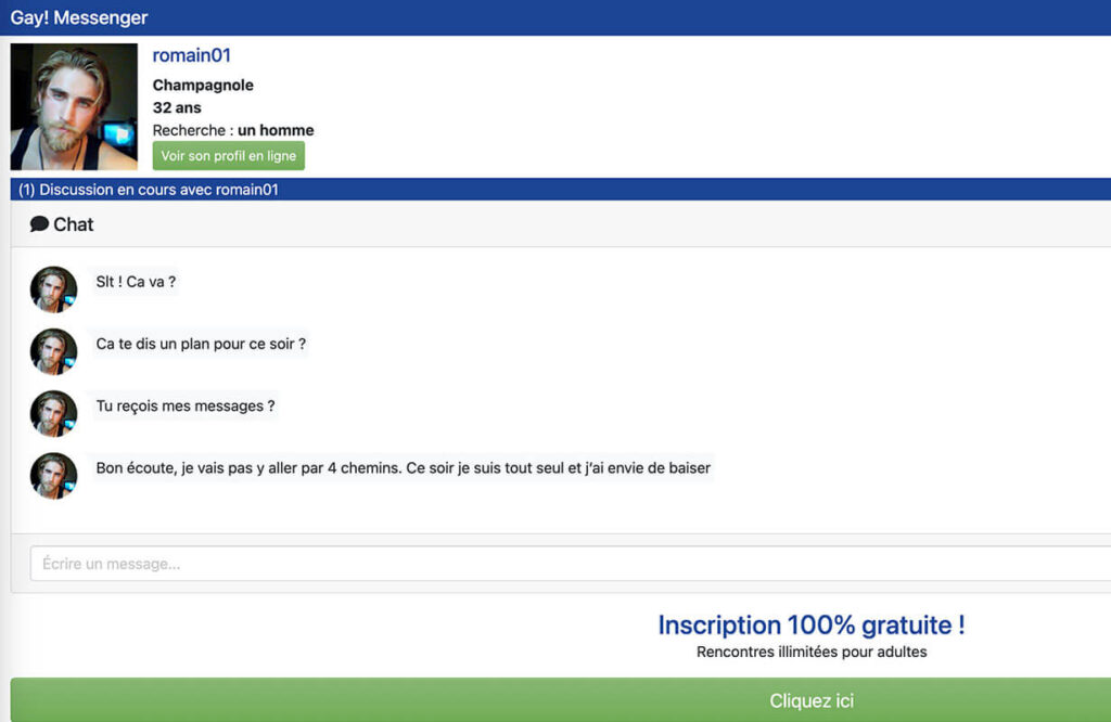 gay messenger site de rencontre homosexuel