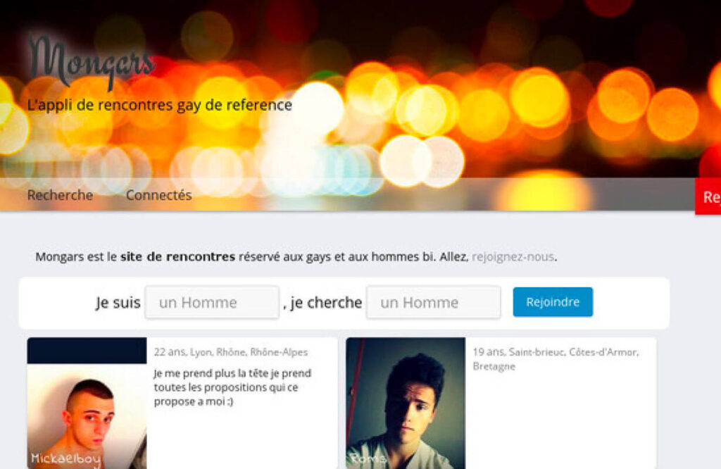 mon gars site de rencontre gay